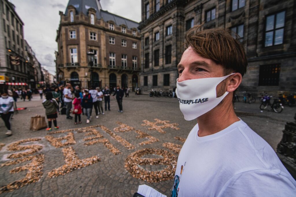 Plastic Peuken Collectief - campagneleider Karl Beerenfenger